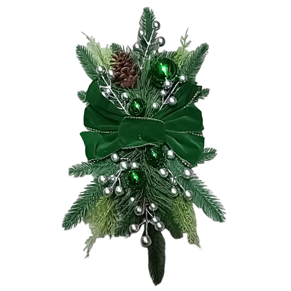 Christmas Wreath Garland - Festive Door Window Decoration